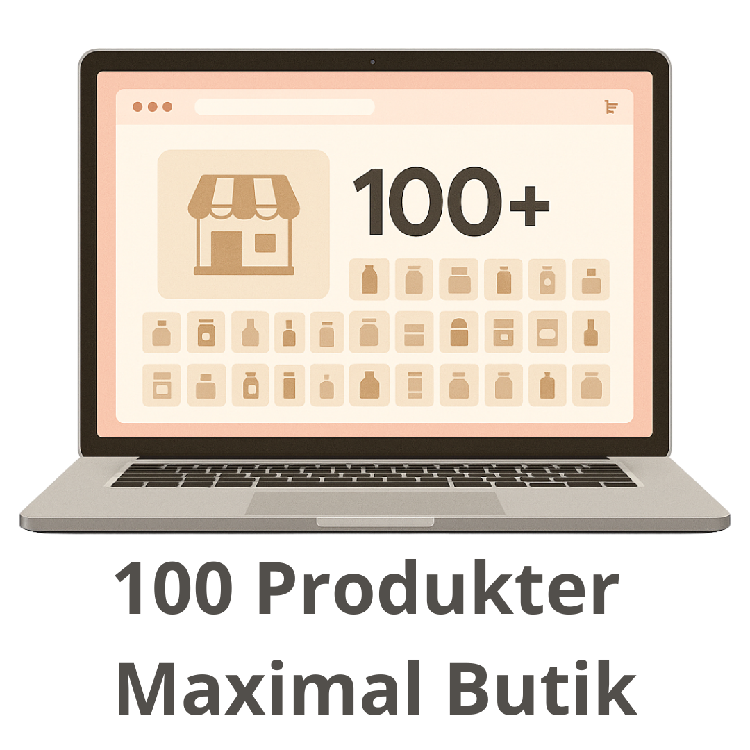 100 Produkter Maximal Butik