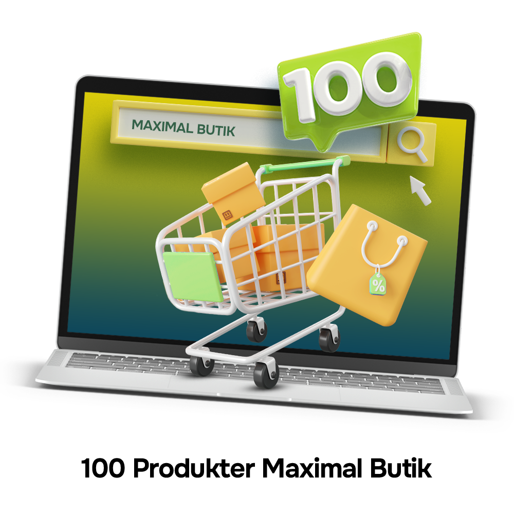 100 Produkter Maximal Butik